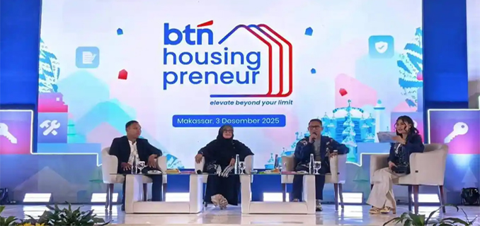 BTN Housingpreneur 2025 Ajak Talenta Muda Makassar Mengubah Ide Menjadi Bisnis Nyata