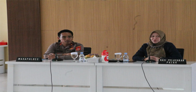 Wakapolres Purwakarta Hadiri Sosialisasi Pajak Melalui Aplikasi Coretax Untuk Optimalisasi Pelaporan SPT 2025