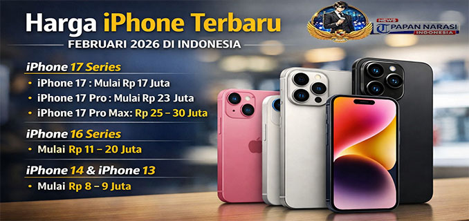 Daftar Harga iPhone Terbaru buat Lebaran 2026 mulai Rp 8 Jutaan