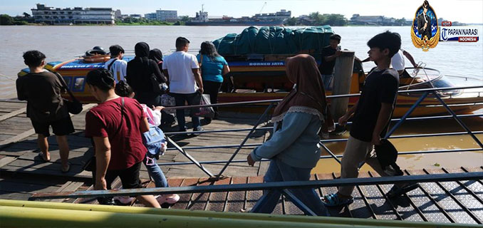 Mudik Lewat Sungai Speed Boat Jadi Andalan Warga Kalbar