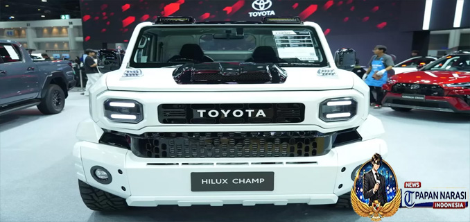 Toyota Ubah Hilux Rangga Jadi Lebih Agresif Mirip G63 Brabus